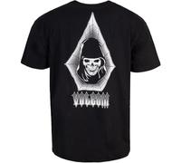 Volcom Gamma Doom T-Shirt Herren (DE/NL/SE/PL, Alphanumerisch, XL, Regular, Regular, Black)