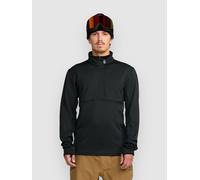 Volcom Gridlock Mock Neck Hoodie black Herren Gr. L