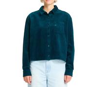 Volcom - Hemd aus Baumwolle - Weellow Cord Shirt W Emerald Green für Damen aus Baumwolle - Größe M - Grün Grün M