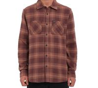 Volcom Hemd Tone Stone Pumice rot : S