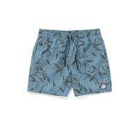 Volcom Herren 43,2 cm Lange Surf-Badehose mit elastischer Taille Boardshorts, Steinblau, M