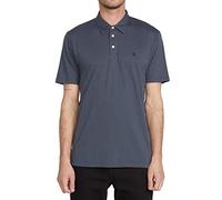 Volcom Herren Banger Polo Shirt Polohemd, Dunkelgrau, L