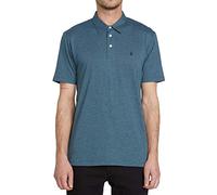 Volcom Herren Banger Poloshirt Polohemd, Blau (Airforce Blue), Mittel