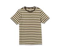 Volcom - Level Stone Crew S/S - T-Shirt, Gr. L, beige (Wren)