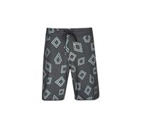 VOLCOM Herren Beachshort Contact Scallop Stoney 19 schwarz | 36