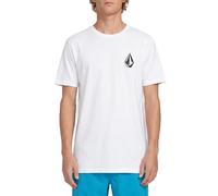 Volcom Herren Blaquedout Ss Tee T-Shirt, Weiß, Klein