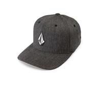 Volcom Full Stone Flexfit CHARCOAL HEATHER männer baseballschläger - S/M