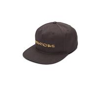 Volcom Herren Cheese Mesh Trucker Hat Baseballkappe, Schwarz gespült, Einheitsgröße