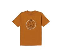 Volcom Herren Circle Stone SST, Kastanienbraun, Klein