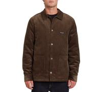 Volcom Herren Cordjacke Benvord braun : S