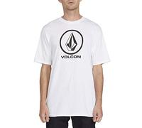 Volcom Herren Crisp Stone, kurzärmelig T-Shirt, Weiß, Groß
