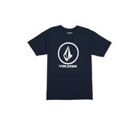 Volcom Herren Crisp Stone Kurzarm T-Shirt, Marineblau-Neu, XX-Large