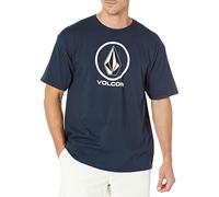Volcom Herren Crisp Stone SST T-Shirt, Marineblau, Klein
