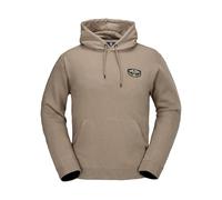 Volcom Herren Essential Riding Hoodie - Buttery Soft Fleece Snowboard Sweatshirt, Kastanienbraun, Small
