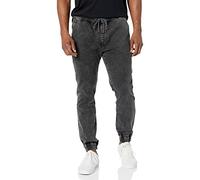 Volcom Herren Frickin Slim Jogger Pants-Tapered Fit mit Kordelzug in der Taille, Elastischen Bündchen und Recyceltem Stretchgewebe Hose, Stealth, Klein