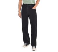 Volcom Herren-Jeans Billow, lockere Passform, Baggy-Denim, lockerer Vintage-Stil, weicher Baumwoll-Denim, weites Bein, new Black, 54