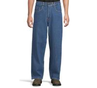 Volcom Herren-Jeans Billow, lockere Passform, Baggy-Denim, lockerer Vintage-Stil, weicher Baumwoll-Denim, weites Bein, Bold Blue, 54