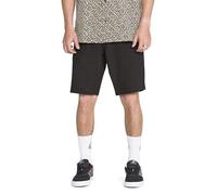 Volcom Herren Kerosene 21" Hybrid Chino Lässige Shorts, Schwarz, 46