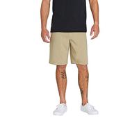 Volcom Hybrid-Chino-Shorts für Herren, Kerosin, 53,3 cm, Khaki, 28