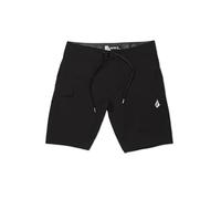 Volcom Lido Solid Mod 20 black badeshorts