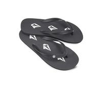 Volcom Herren Rocker Flip Flop Sandale, Stoney Black, 44.5 EU