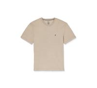 Volcom Herren Solid Stone Embossed T-Shirt braun S