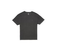 Volcom Herren Solid Stone Embossed T-Shirt schwarz S
