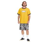 Volcom Herren Standard Mod Tech Boardshorts, 48,3 cm, Schwarz Weiß, 4