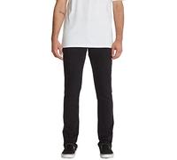 Volcom Herren Vorta Slim Fit Stretch Denim Jeans, Schwarz (Black Out), 28W / 30L