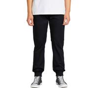 Volcom - Hose Typ Jogginganzug - Frickin Slim Jogger Black für Herren - Größe L - schwarz schwarz L