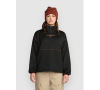 Volcom Hydro 1/4 Zip Sweater black Damen Gr. L