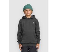 Volcom Hydro Kids Fleece Hoodie dark grey Jungen Gr. S