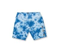 Volcom Iconic Stone Herren-Sweatshorts, Fleece, 50,8 cm, Maliblue, Mittel