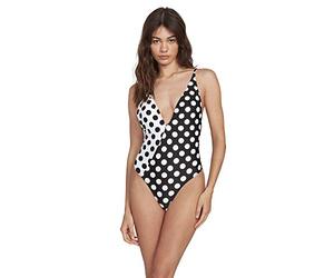 VOLCOM Its A New Dot Badeanzug für Damen, 1 Stück XS Schwarz