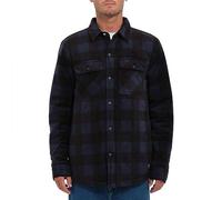 VOLCOM Unisex Bowered Fleece Ls Jacke, blau, M