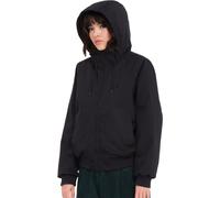 Volcom - Jacke mit Kapuze - Wernan 10K Jacket Black für Damen - Größe M - schwarz schwarz M