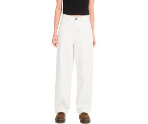 Volcom - Jeans mit lässiger Passform - Damen / Frau Weellow II Denim Dirty White - Weellow II Denim Dirty White für Damen aus Baumwolle - Größe Weiß 28 US