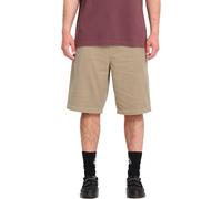 Volcom - Kordsamt-Shorts - Herren - Freazy Loose Ew Short 22 Light Khaki - Freazy Loose Ew Short 22 Light Khaki für Herren - Größe L - Beige L