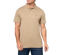 Volcom Kurzarm-Poloshirt - Klassische Passform, weiche Baumwollmischung, moderner lässiger Stil, Khaki, Mittel