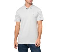 Volcom Kurzarm-Poloshirt - Klassische Passform, weiche Baumwollmischung, moderner lässiger Stil, Tower Grey, Mittel