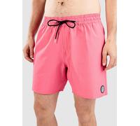 Volcom Herren Lido Solid 16 Inch Badeshorts pink M