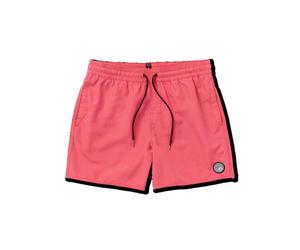 Volcom Lido Solid Trunk 16" Boardshorts washed ruby Größe XL