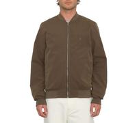 Volcom Lifestyle Burnward Wren Herren-Jacke, Größe L, Grün