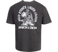 Volcom Liquor Locker T-Shirt Herren (DE/NL/SE/PL, Alphanumerisch, M, Regular, Regular, Black)