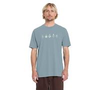 Volcom Lunar Phases T-Shirt tradewinds Herren Gr. M