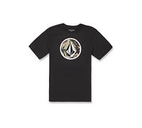 Volcom Men's Circle Stone Black Short Sleeve T Shirt 2XL