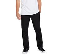 Volcom Herren Frickin Chinohose Modern Fit Stretch Hose, schwarz 1, 34W / 32L