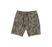 Volcom Mod Tech Herren-Badehose, 50,8 cm, Boardshort, Brindle, 33