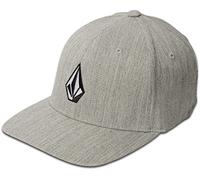Volcom Logo Cap Full Stone Heather hellgrau : S-M