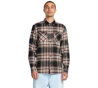 Volcom - Netastone Flannel L/S - Hemd, Gr. L, braun (AntiqueBlack)